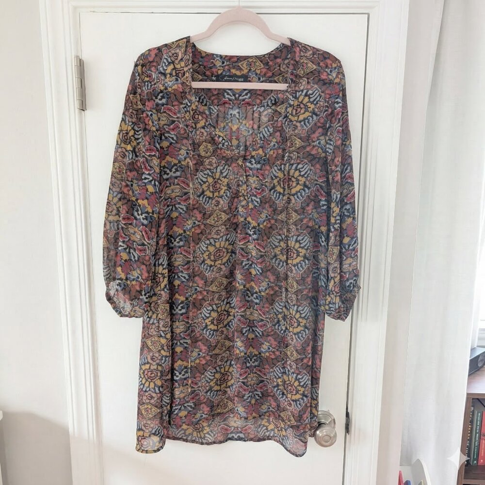 Pattianne J. Kincaid Originals Tunic Dress Top Sz Medium